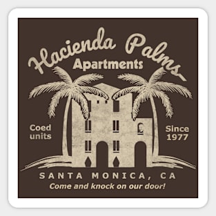 Hacienda Palms Apartments Sticker